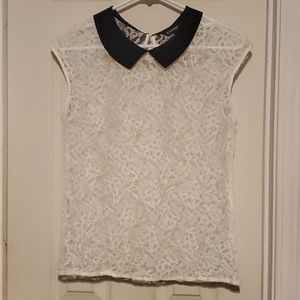 Express Sheer Lace Top